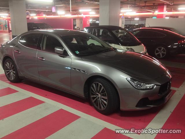 Maserati Ghibli spotted in Orly, France