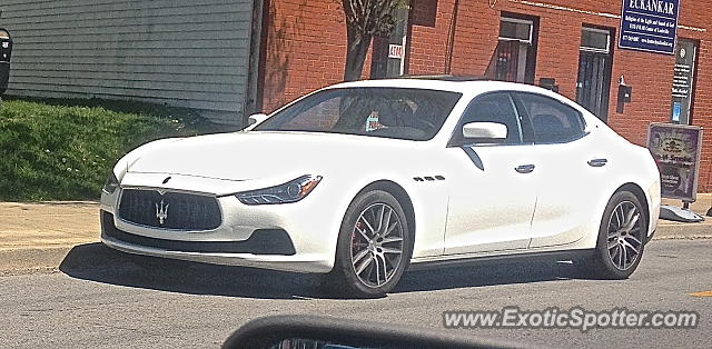 Maserati Ghibli spotted in Louisville, Kentucky