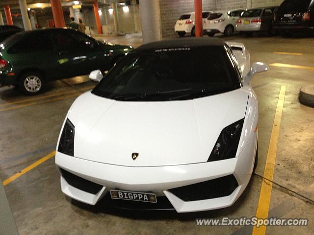 Lamborghini Gallardo spotted in Sydney, Australia
