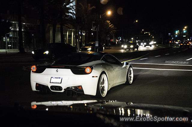 Ferrari 458 Italia spotted in Miami, Florida