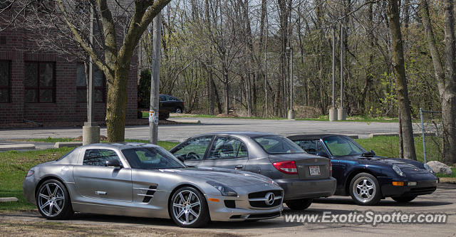 Mercedes SLS AMG spotted in Mequon, Wisconsin