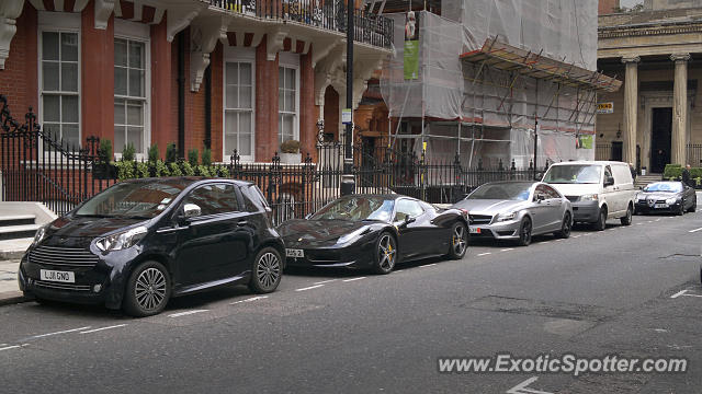 Mercedes SLR spotted in London, United Kingdom