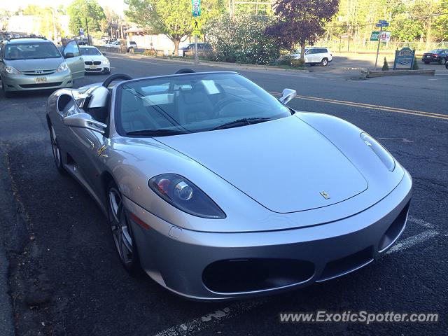 Ferrari F430 spotted in Bernardsville, New Jersey