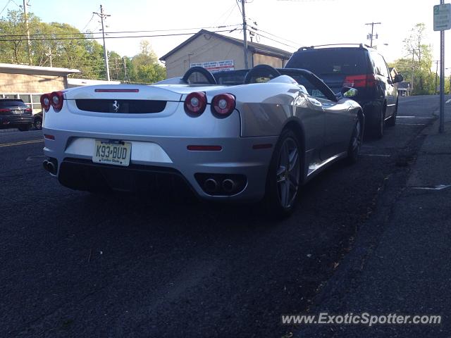Ferrari F430 spotted in Bernardsville, New Jersey