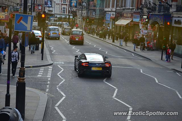 Aston Martin Vanquish spotted in London, United Kingdom