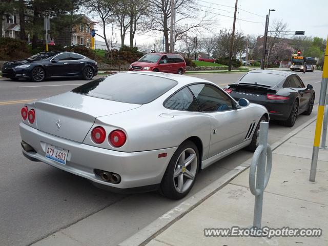 Ferrari 575M spotted in Madison, Wisconsin