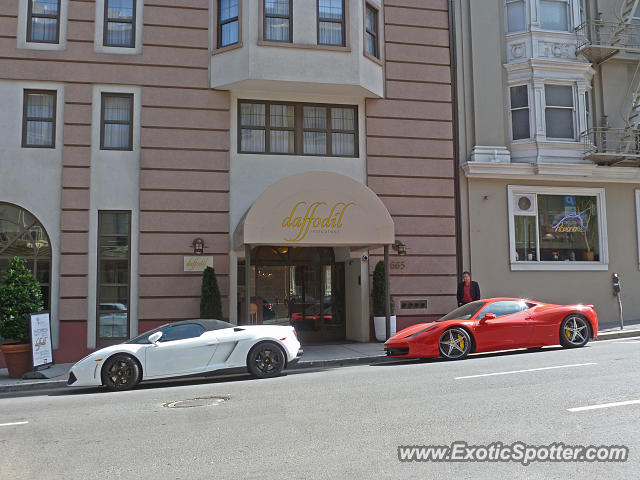 Lamborghini Gallardo spotted in San Francisco, California