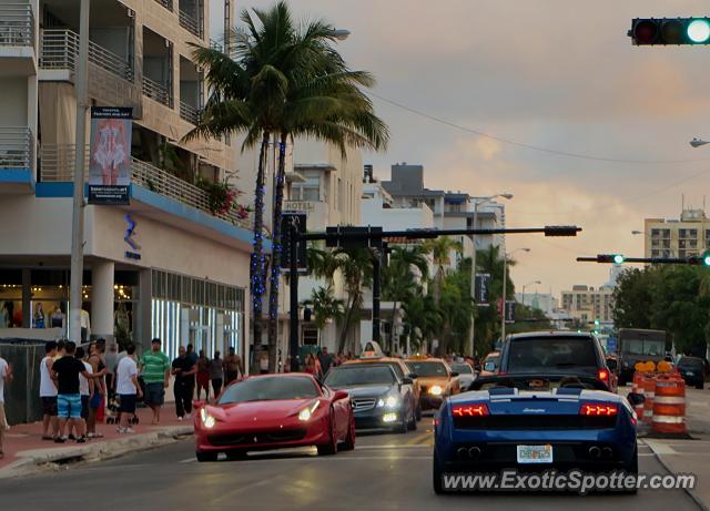 Lamborghini Gallardo spotted in Miami, Florida