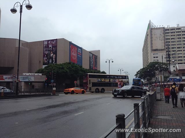 Lamborghini Gallardo spotted in Hong Kong, China