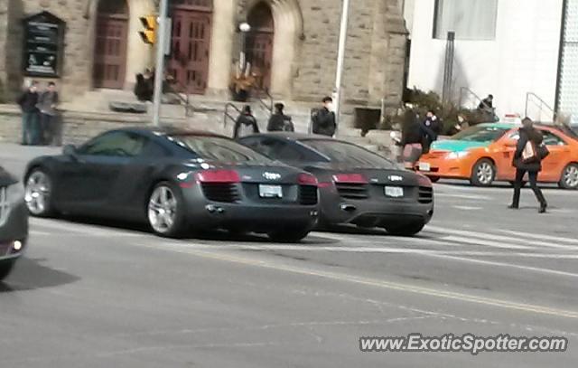 Audi R8 spotted in Toronto, Canada
