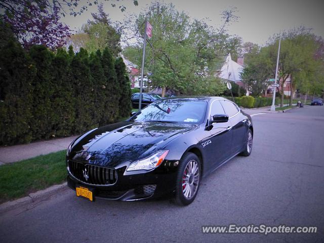 Maserati Quattroporte spotted in Queens, New York
