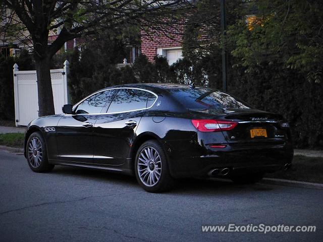 Maserati Quattroporte spotted in Queens, New York