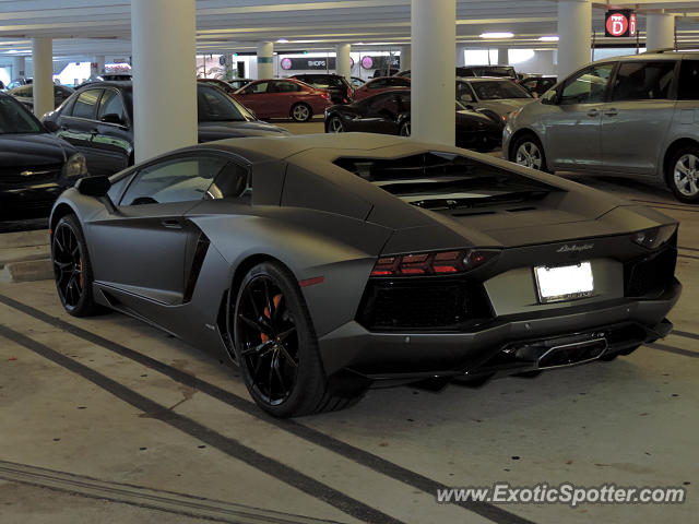 Lamborghini Aventador spotted in Bal Harbour, Florida