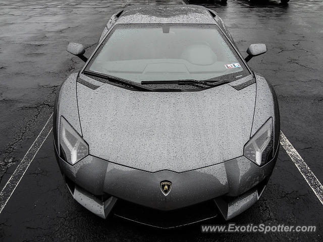 Lamborghini Aventador spotted in Harrisburg, Pennsylvania