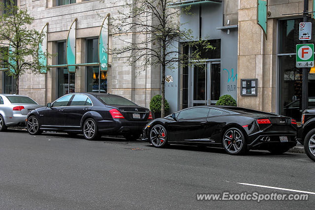 Lamborghini Gallardo spotted in Boston, Massachusetts
