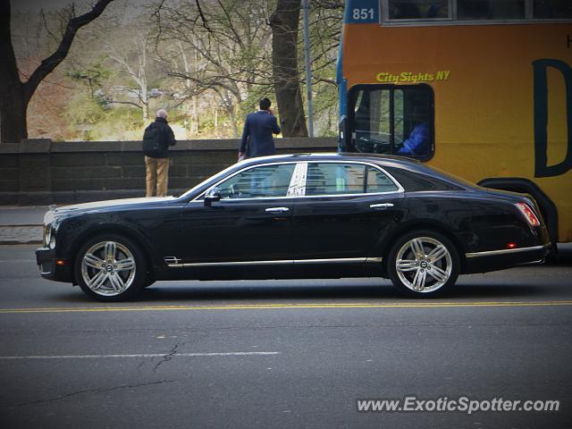 Bentley Mulsanne spotted in Manhattan, New York