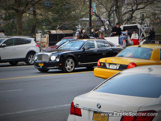 Bentley Mulsanne spotted in Manhattan, New York