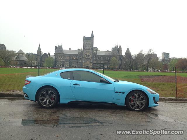 Maserati GranTurismo spotted in Toronto, Canada