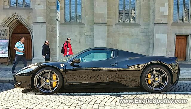 Ferrari 458 Italia spotted in Zurich, Switzerland
