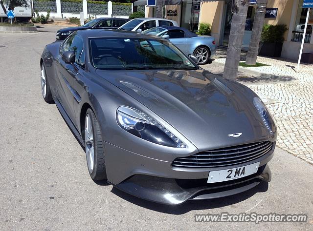Aston Martin Vanquish spotted in Almancil, Portugal