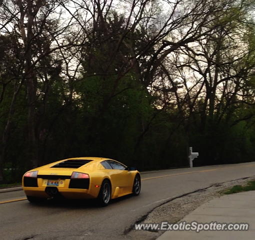 Lamborghini Murcielago spotted in Northfield, Illinois