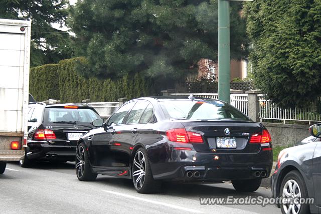 BMW M5 spotted in Vancouver, Canada