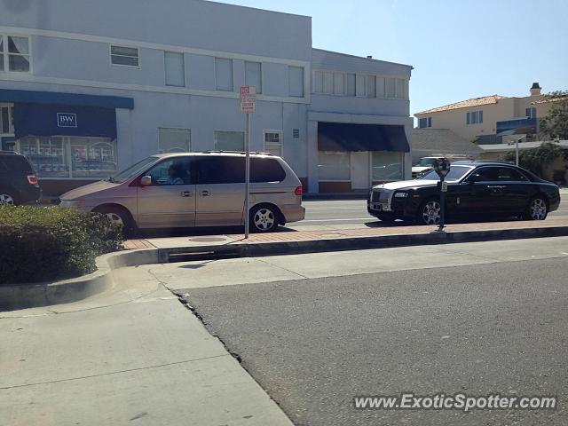 Rolls Royce Ghost spotted in Newport Beach, California