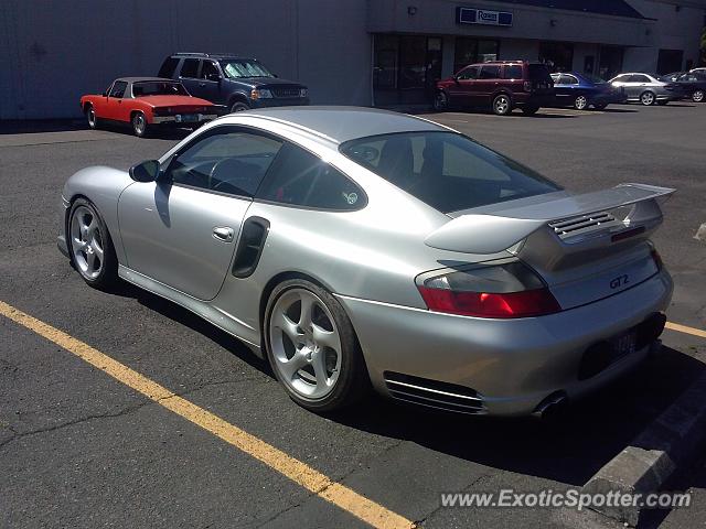 Porsche 911 GT2 spotted in Eugene, Oregon