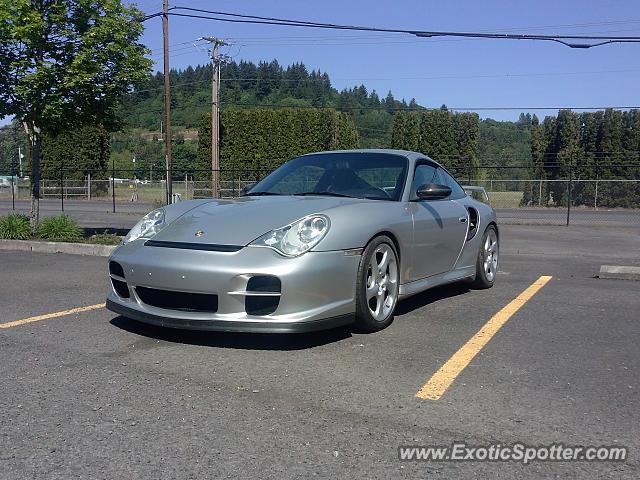 Porsche 911 GT2 spotted in Eugene, Oregon