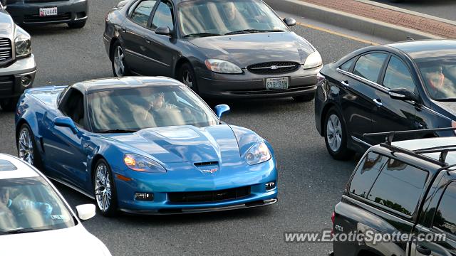 Chevrolet Corvette ZR1 spotted in Ocean City, Maryland