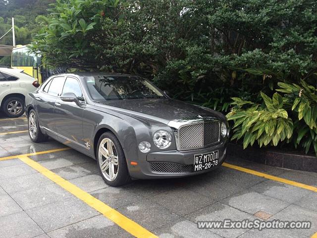 Bentley Mulsanne spotted in Zhuhai,Guangdong, China