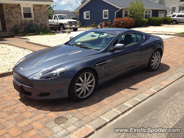 Aston Martin DB9 spotted in Lacey, New Jersey