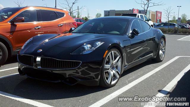 Fisker Karma spotted in Boucherville, Canada