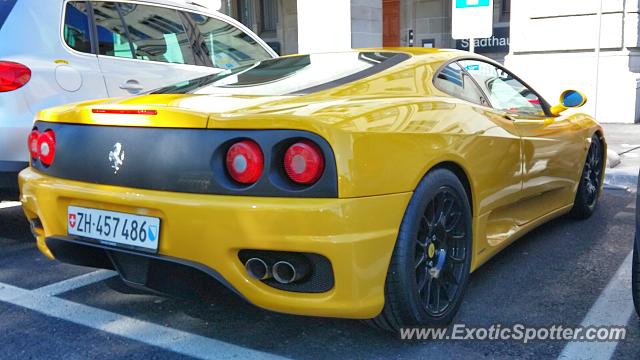 Ferrari 360 Modena spotted in Zurich, Switzerland