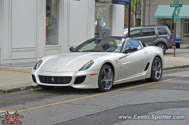 Ferrari 599GTO spotted in Greenwich, Connecticut