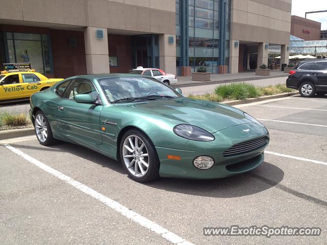 Aston Martin DB7 spotted in Cherry Creek, Colorado