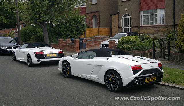 Lamborghini Gallardo spotted in London, United Kingdom