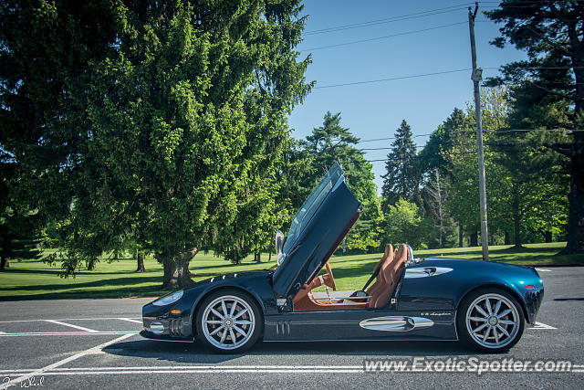 Spyker C8 spotted in Reading, Pennsylvania
