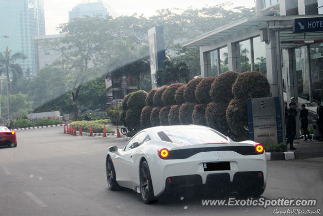Ferrari 458 Italia spotted in Jakarta, Indonesia