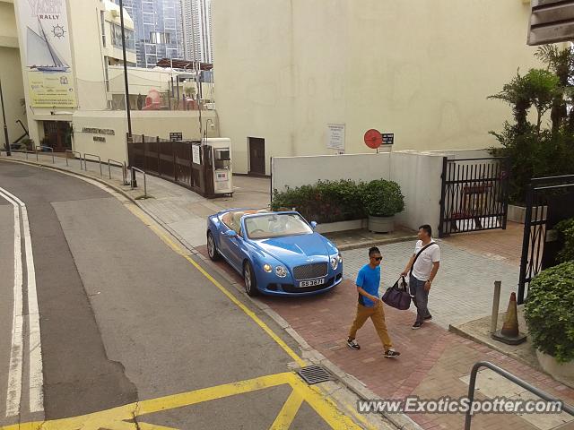 Bentley Continental spotted in Hong Kong, China