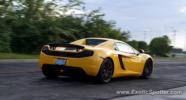 Mclaren MP4-12C spotted in Columbus, Ohio