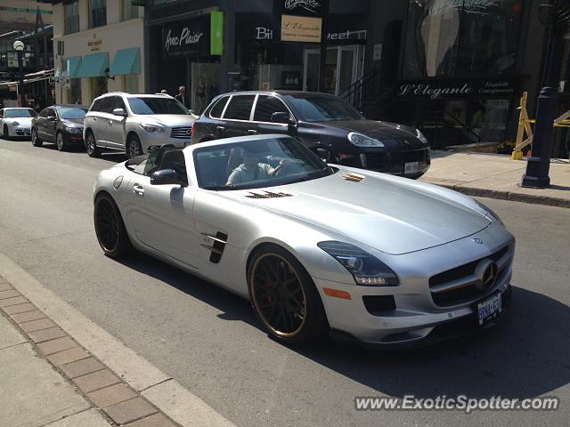 Mercedes SLS AMG spotted in Toronto, Canada