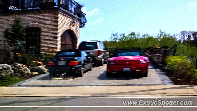 Mercedes SLS AMG spotted in St.Catharines,On, Canada