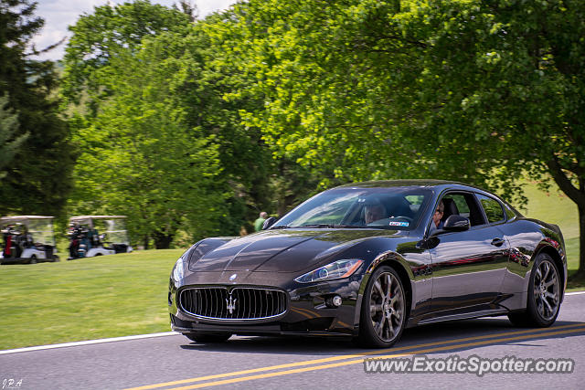 Maserati GranTurismo spotted in Reading, Pennsylvania