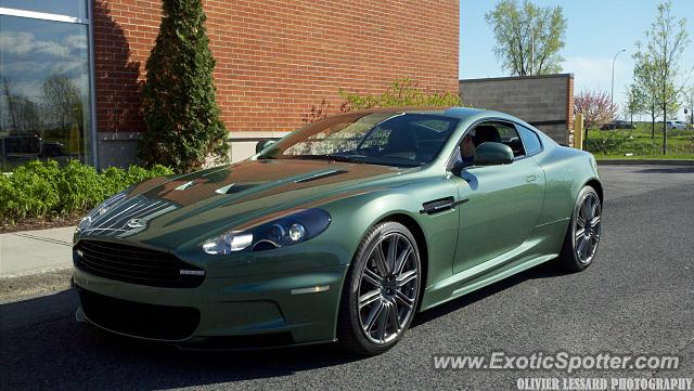 Aston Martin DBS spotted in Boucherville, Canada