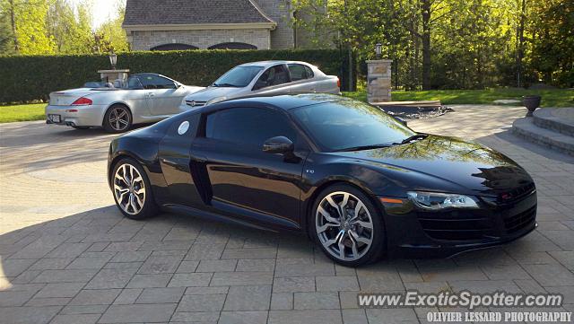 Audi R8 spotted in Boucherville, Canada