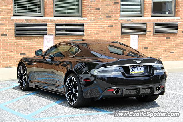 Aston Martin DBS spotted in Greenville, Delaware