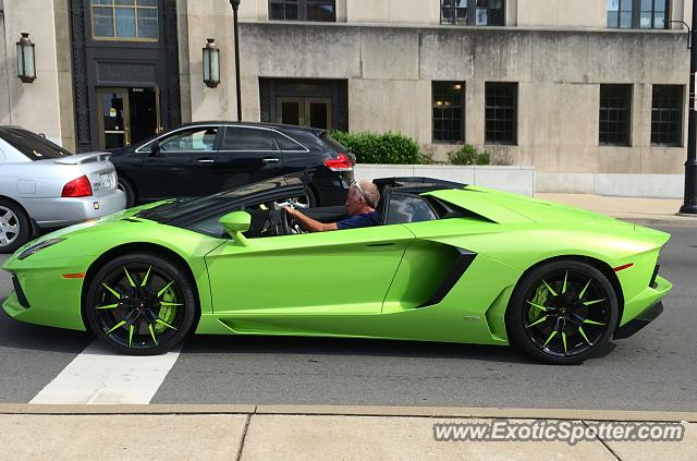 Lamborghini Aventador spotted in Nashville, Tennessee