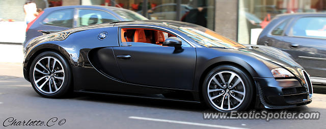 Bugatti Veyron spotted in London, United Kingdom