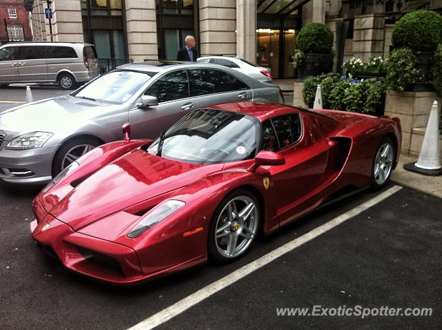 Ferrari Enzo spotted in London, United Kingdom